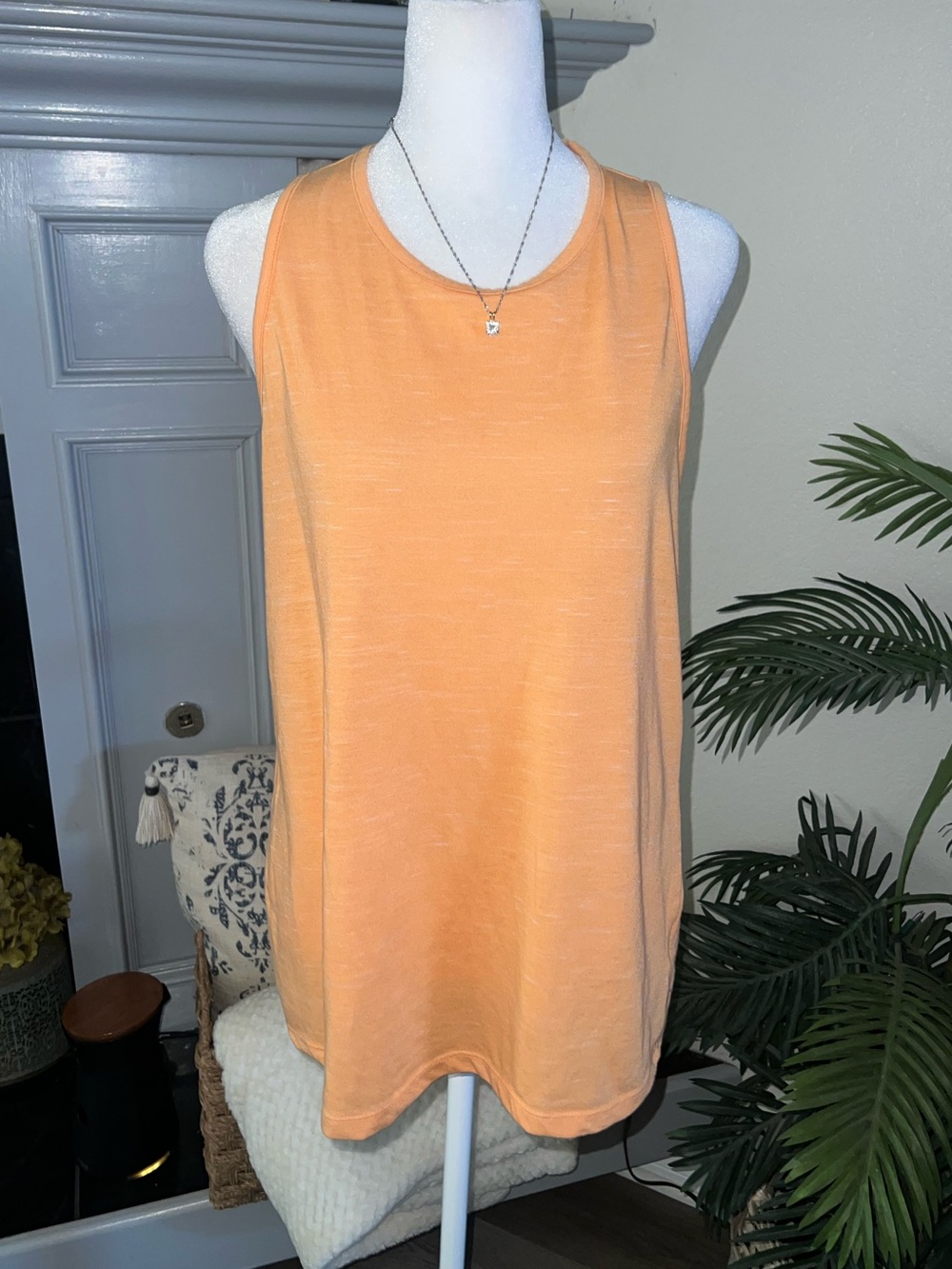 Nike Dri Fit Orange Tank Top - Women